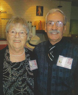 Yvette Parent et Robert Gallant (60 ans)